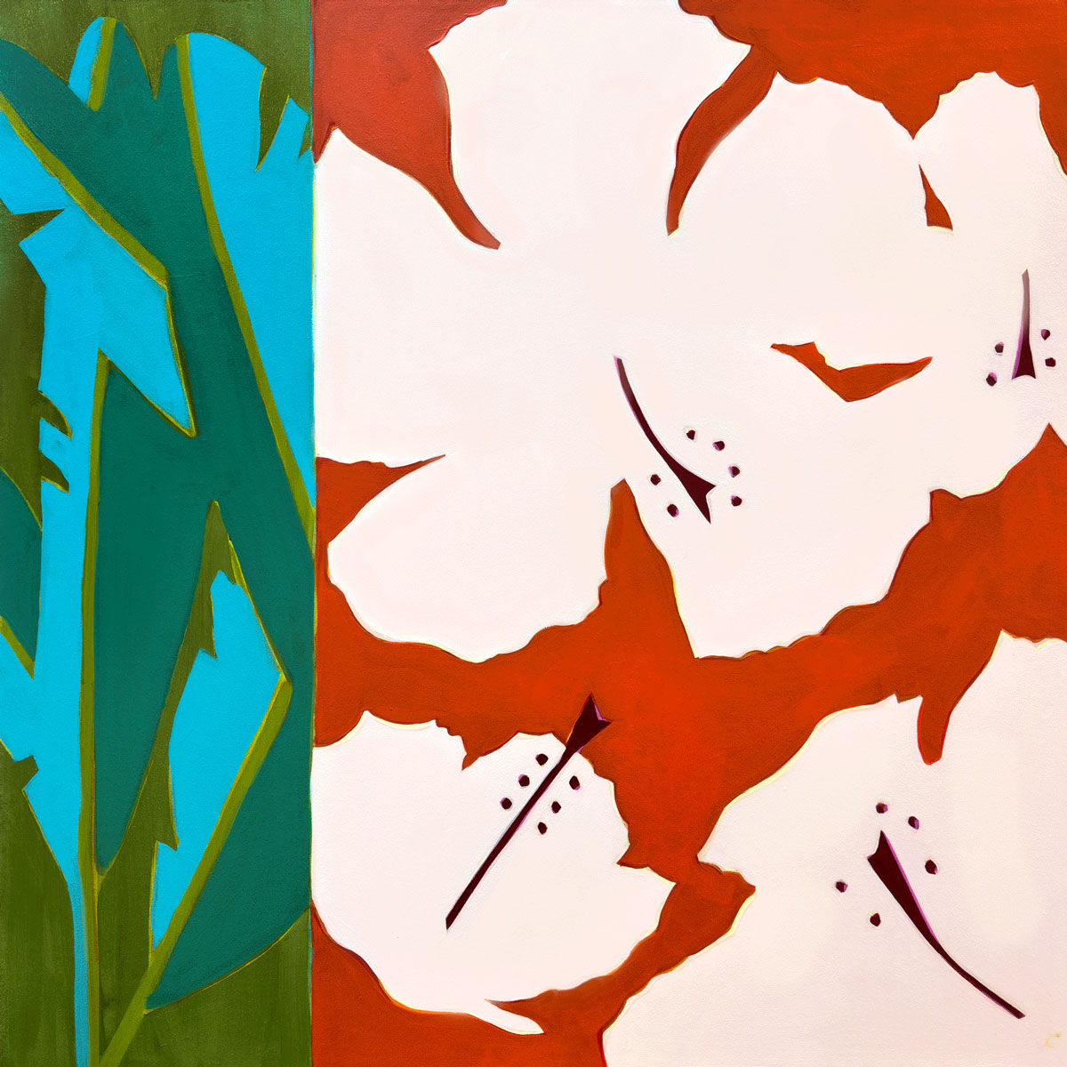 Island Hibiscus - Original Painting *