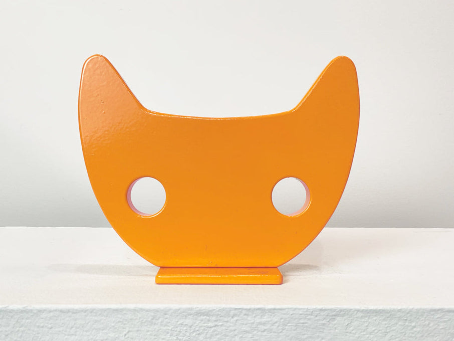 Mini Kitty - Original Steel Sculpture