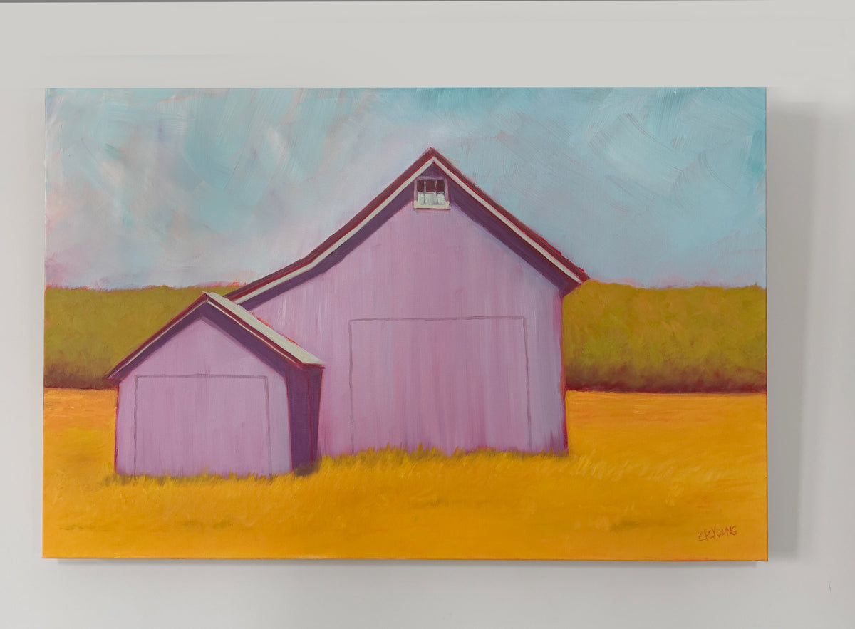 Lavender and Gold - Original Painting