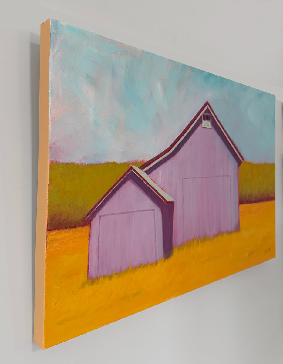 Lavender and Gold - Original Painting