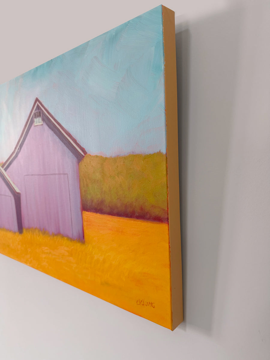 Lavender and Gold - Original Painting