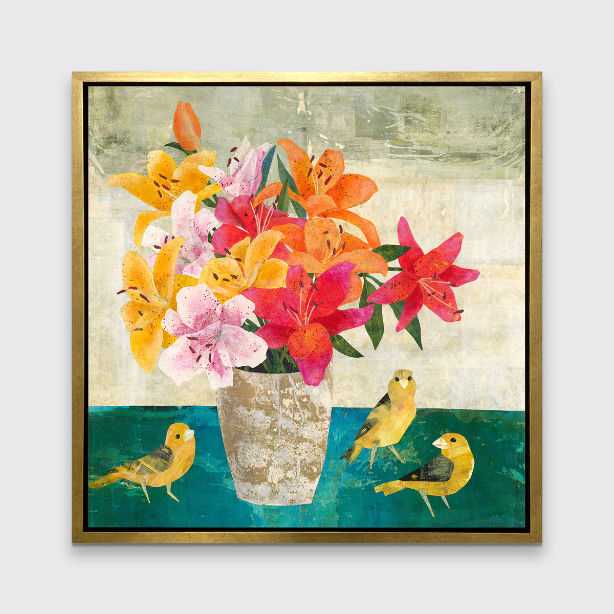 Lilies - Open Edition Canvas Print