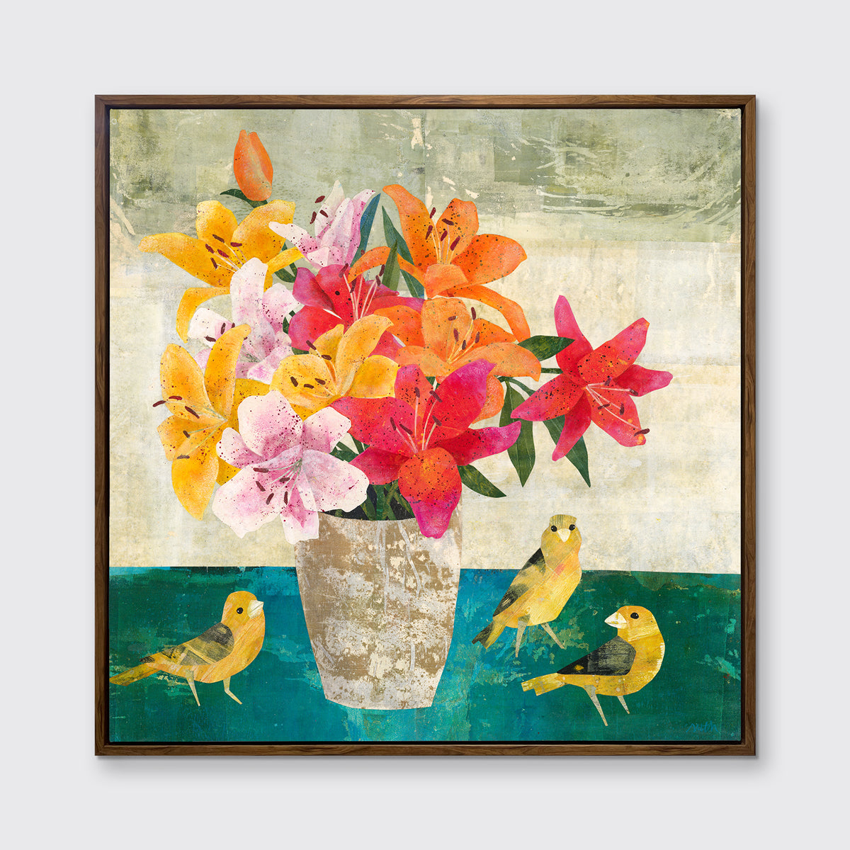 Lilies - Open Edition Canvas Print
