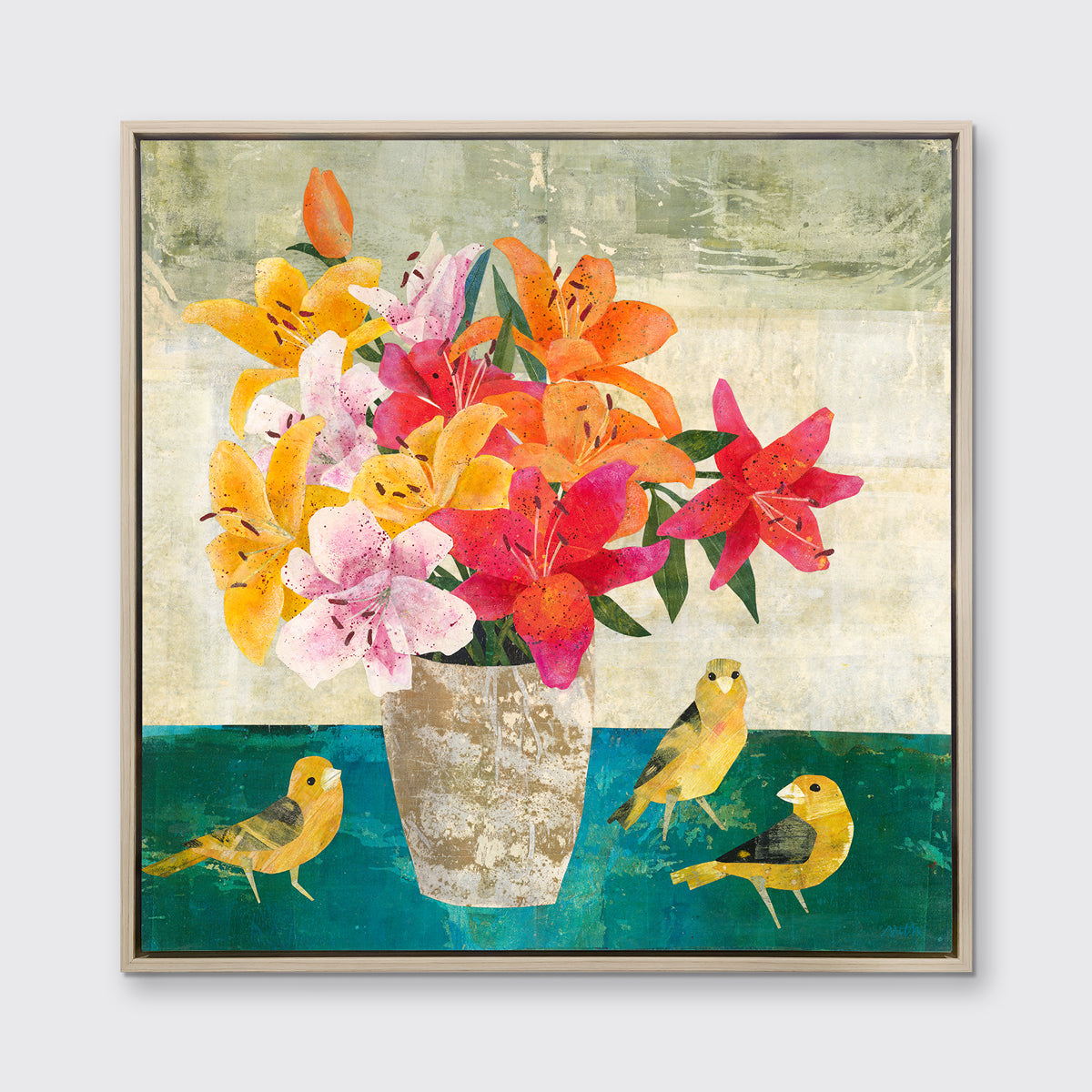Lilies - Open Edition Canvas Print