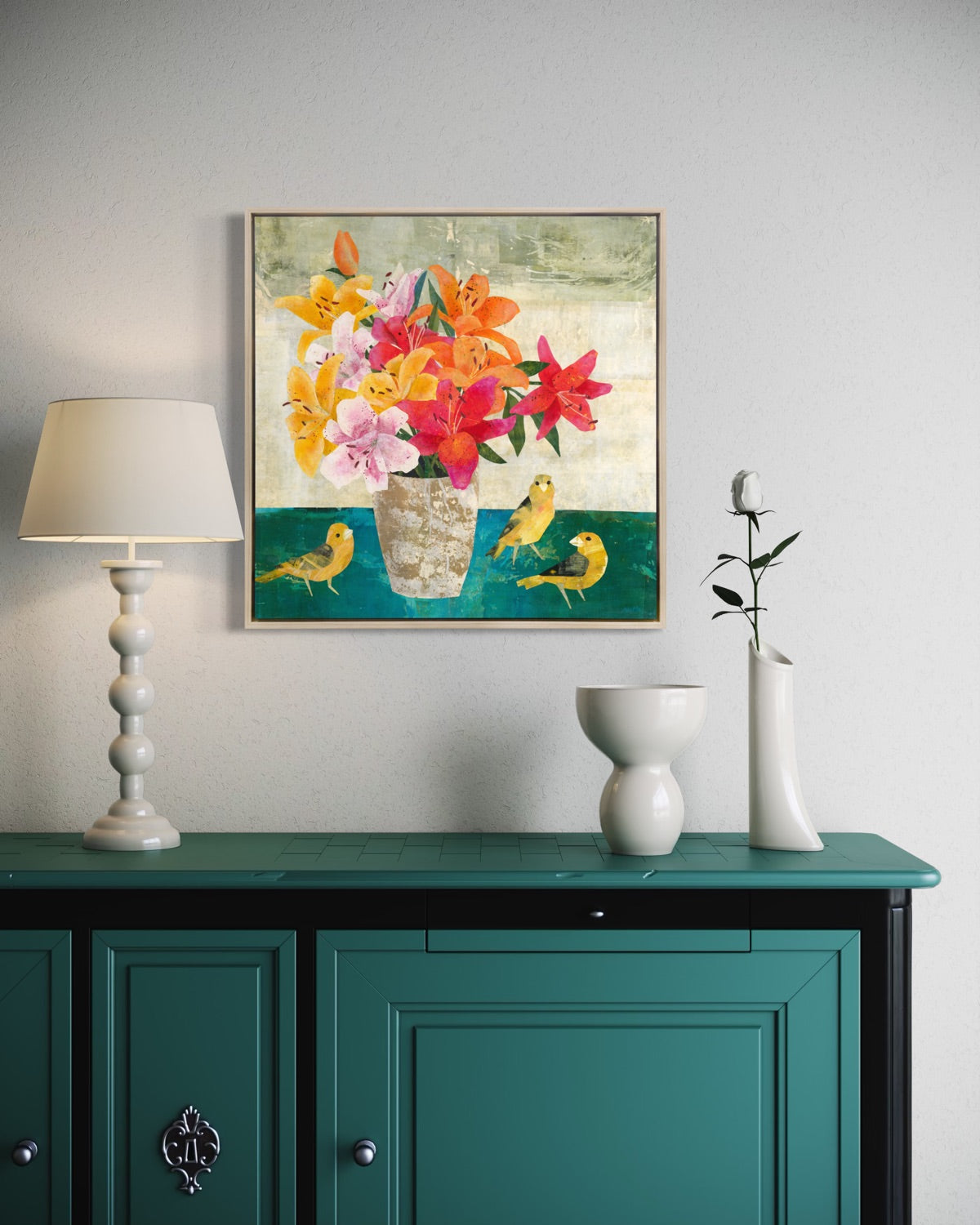 Lilies - Open Edition Canvas Print