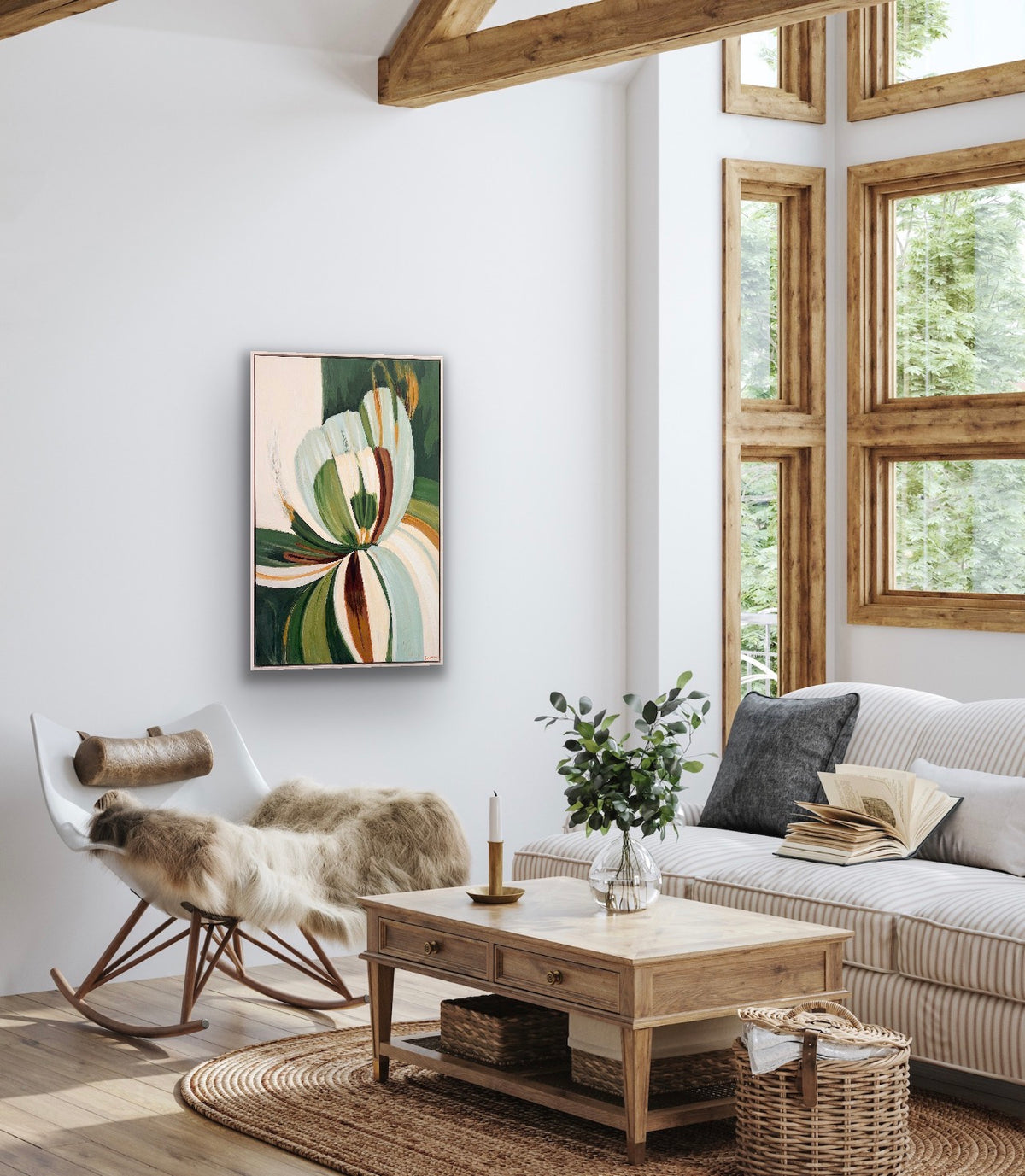 Magnolias in Bloom II - Original Painting *
