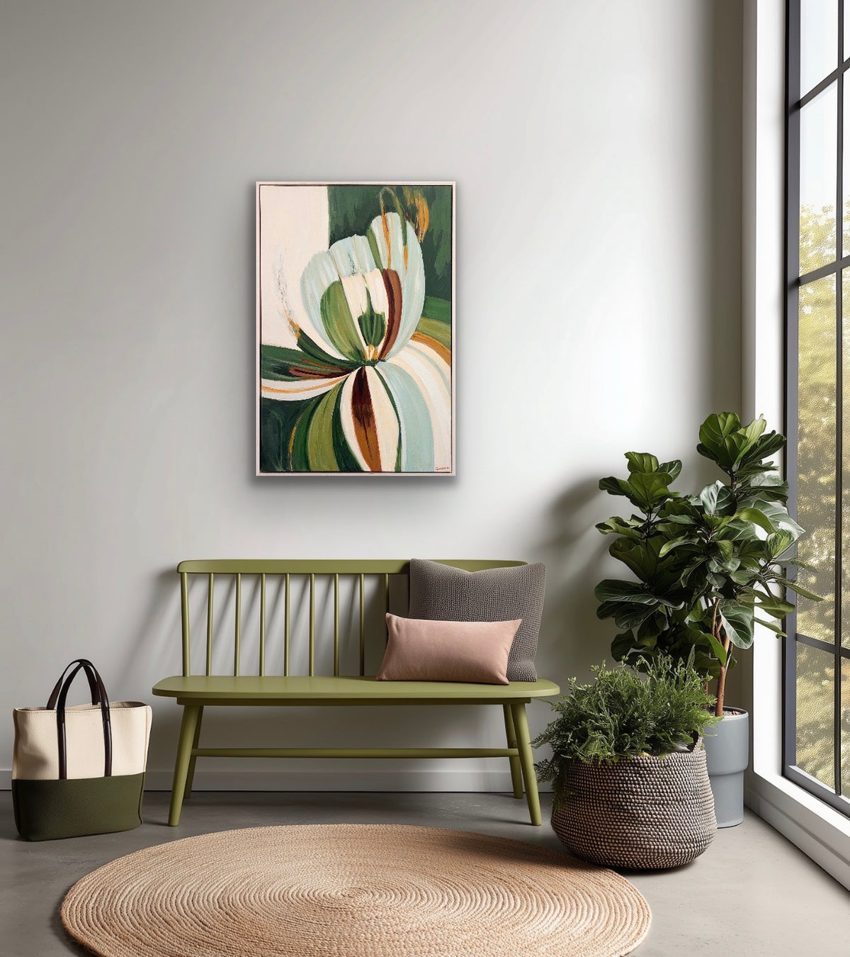 Magnolias in Bloom II - Original Painting *