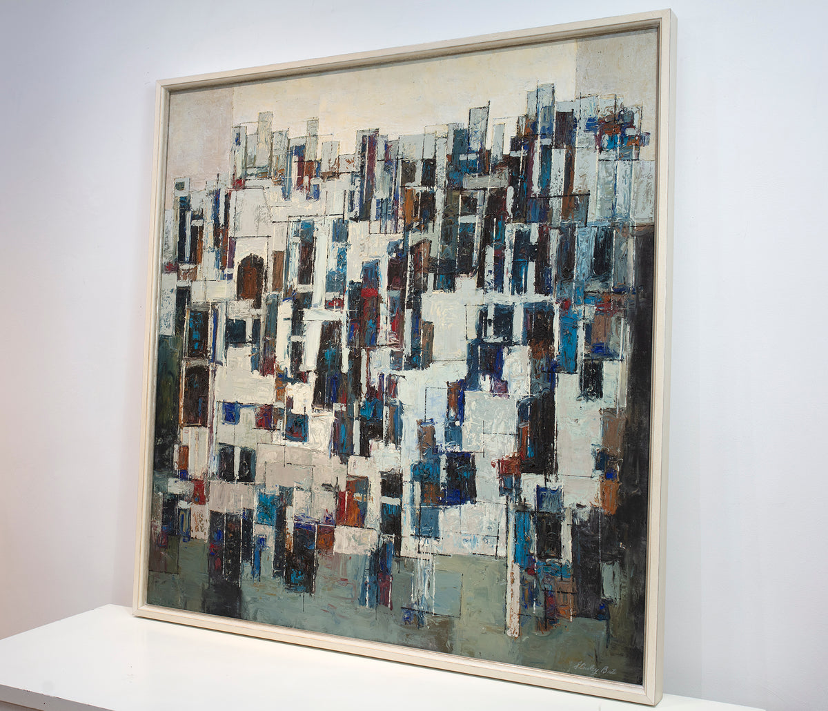 Medieval City - Original Modern Painting