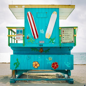 Miami Beach Lifeguard Stand - 100