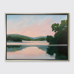 Mirrored Water - Open Edition Canvas Print