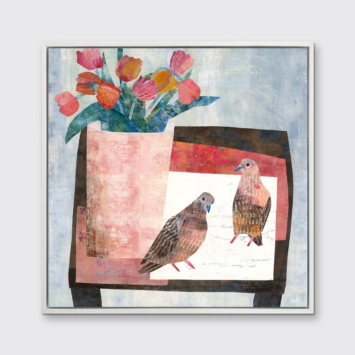 Mourning Doves - Open Edition Canvas Print