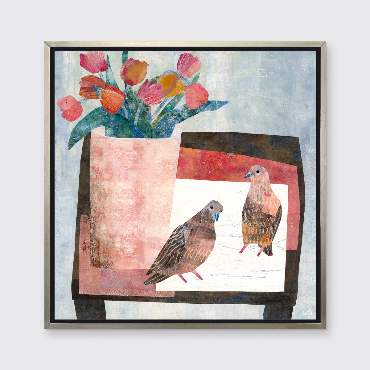 Mourning Doves - Open Edition Canvas Print