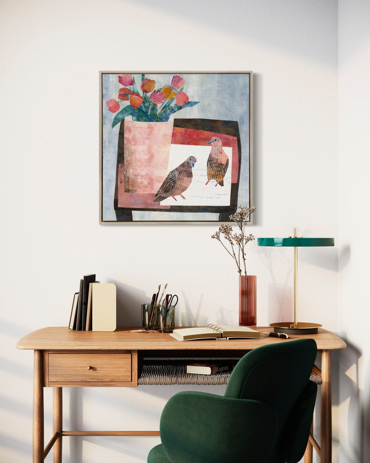 Mourning Doves - Open Edition Canvas Print