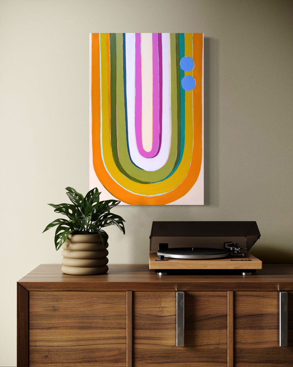 Orange Lei - Original Painting *