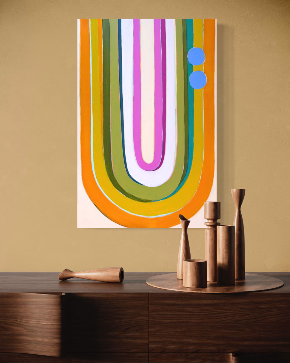 Orange Lei - Original Painting *