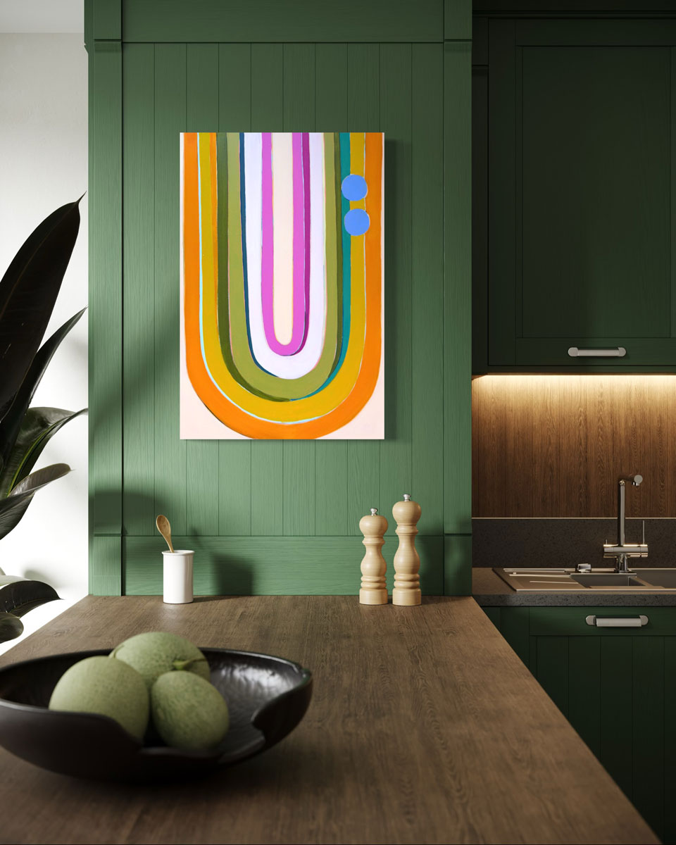 Orange Lei - Original Painting *