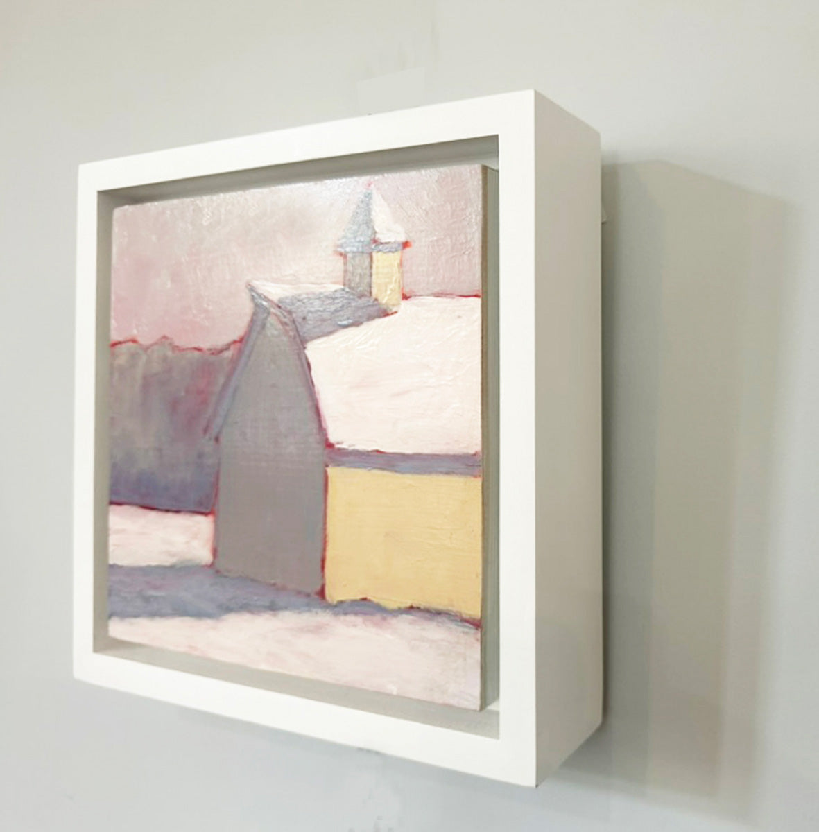 Pastel Snow - Original Painting *