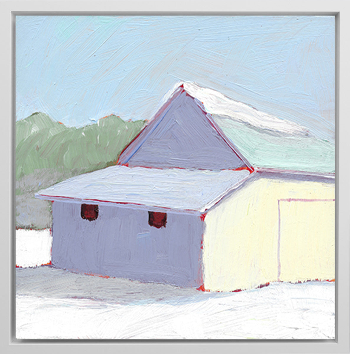 Peaceful Snow - Original Painting *