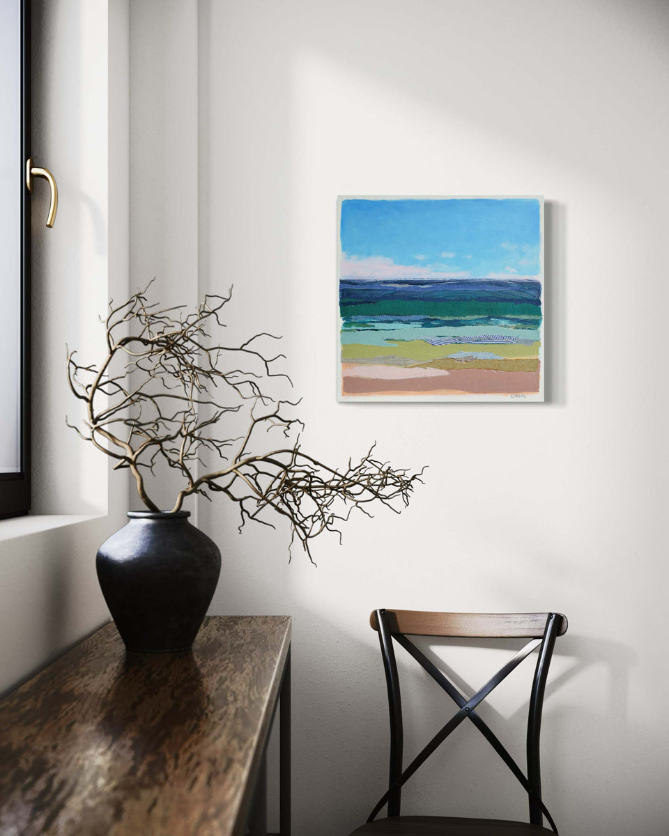 Pink Horizon 4 - Original Painting *