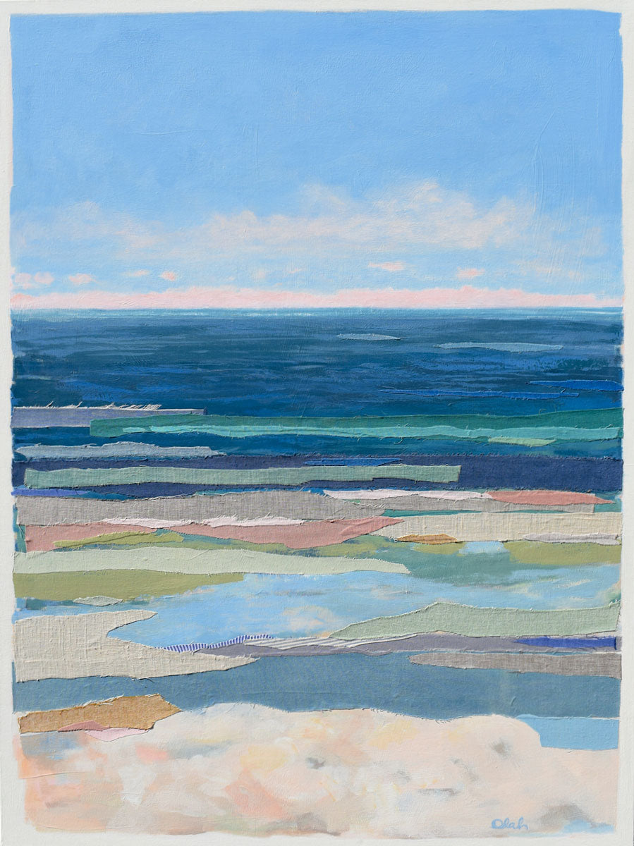 Pink Horizon 5 - Original Painting