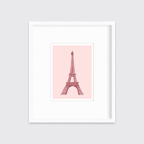 Pink Eiffel Tower - Open Edition Paper Print