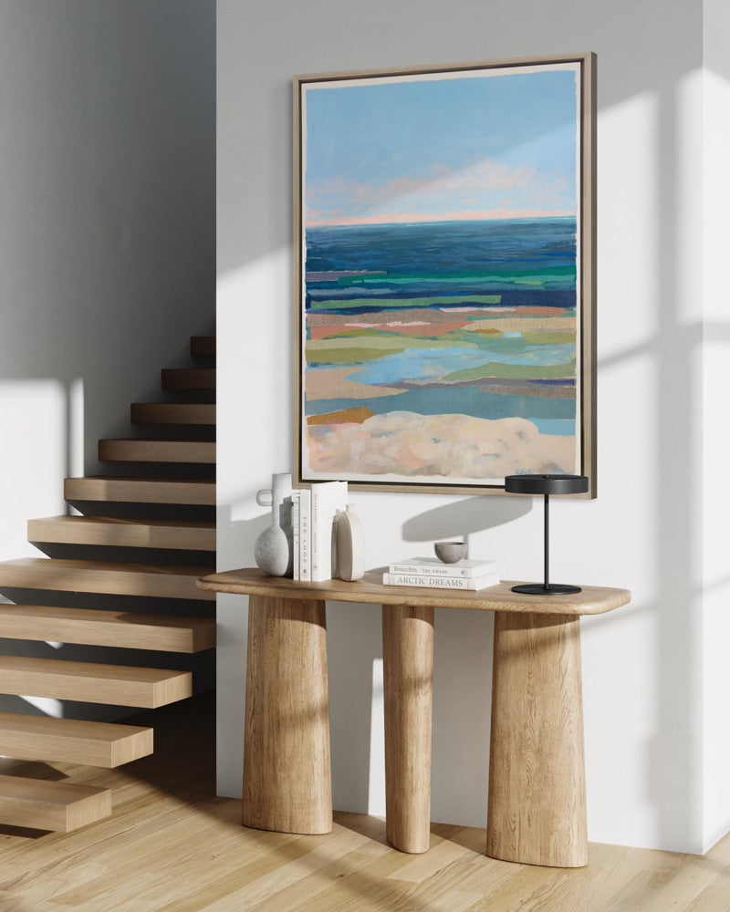 Pink Horizon 5 - Open Edition Canvas Print