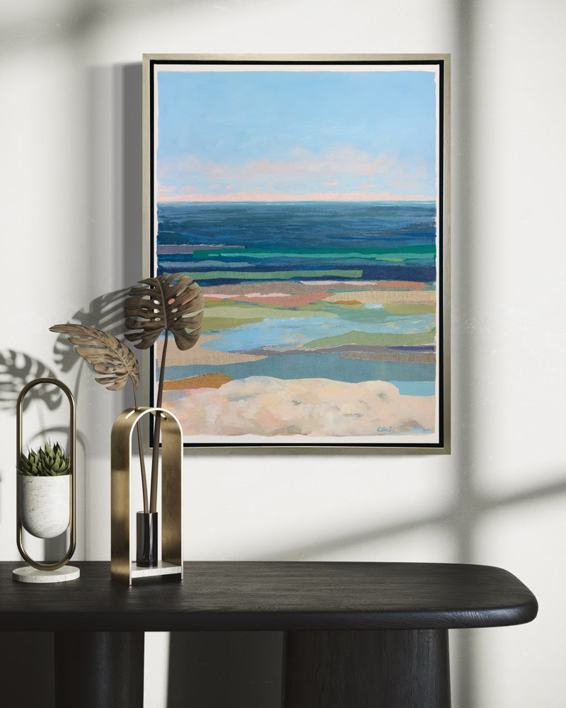 Pink Horizon 5 - Open Edition Canvas Print