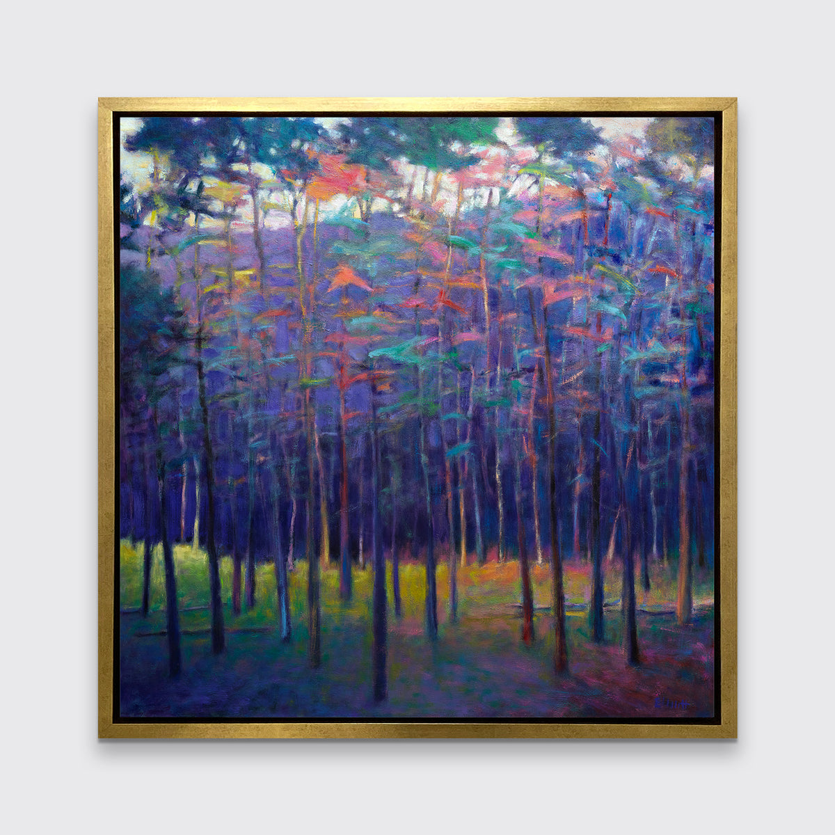 Purple Woods - Open Edition Canvas Print