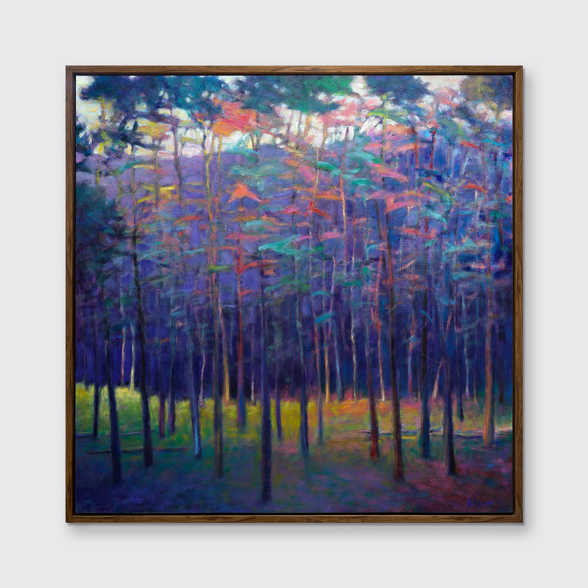 Purple Woods - Open Edition Canvas Print
