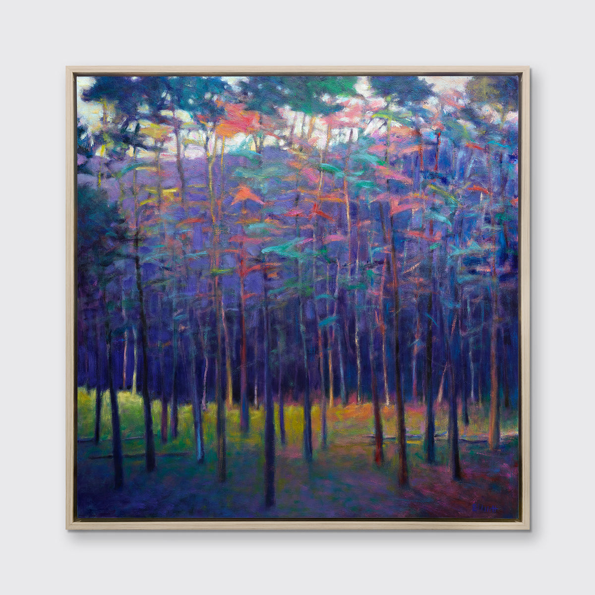 Purple Woods - Open Edition Canvas Print