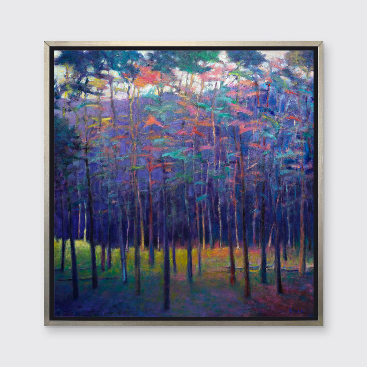 Purple Woods - Open Edition Canvas Print