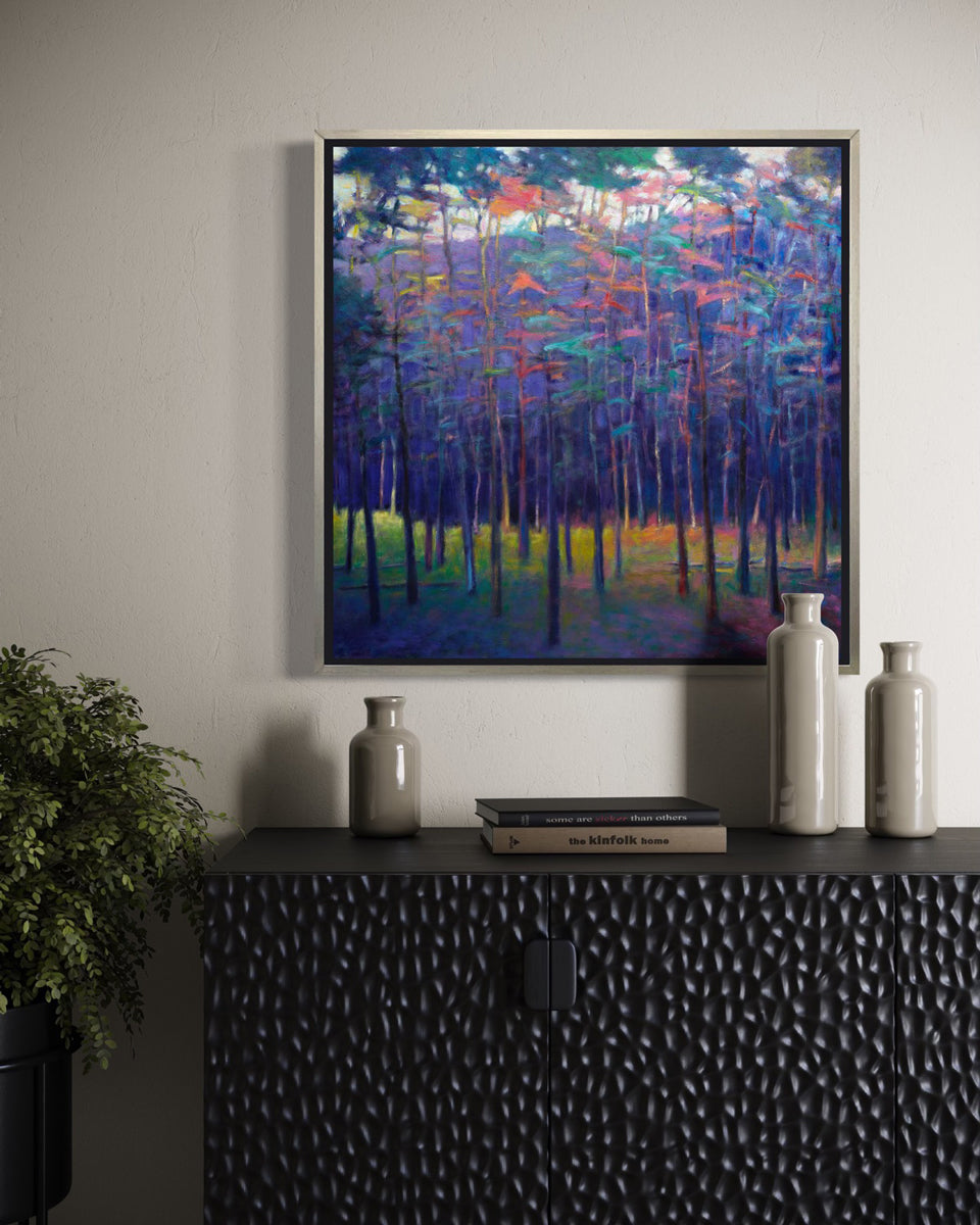Purple Woods - Open Edition Canvas Print