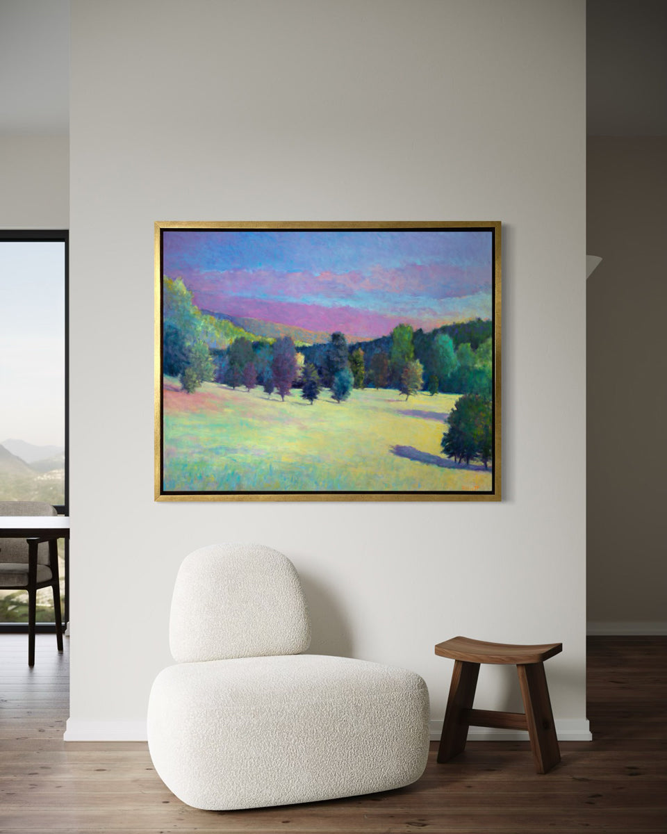 Radiant Landscape - Open Edition Canvas Print