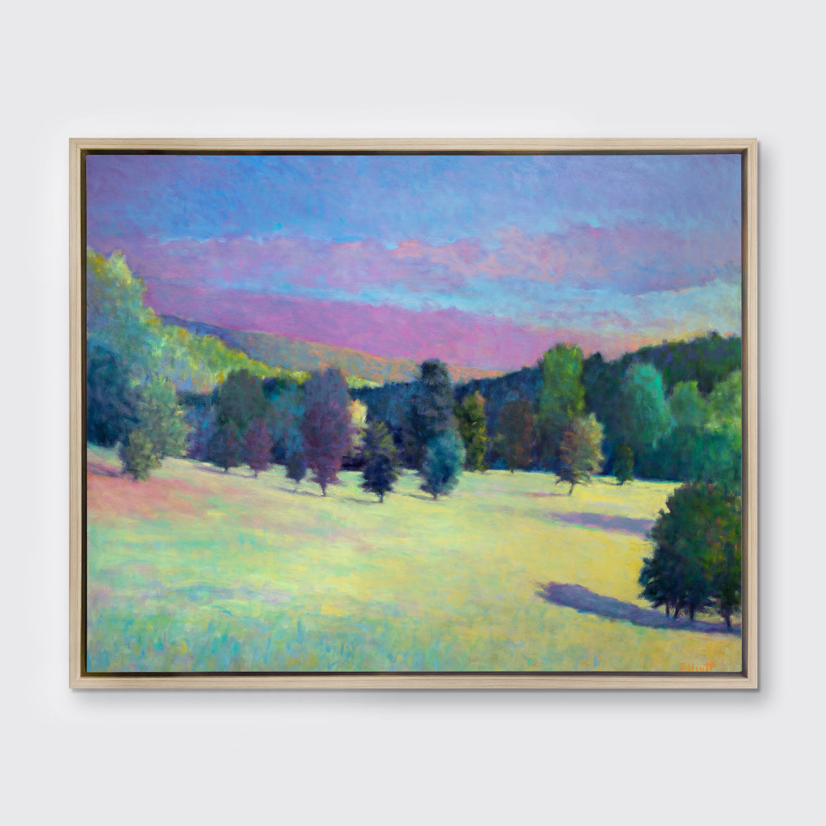 Radiant Landscape - Open Edition Canvas Print