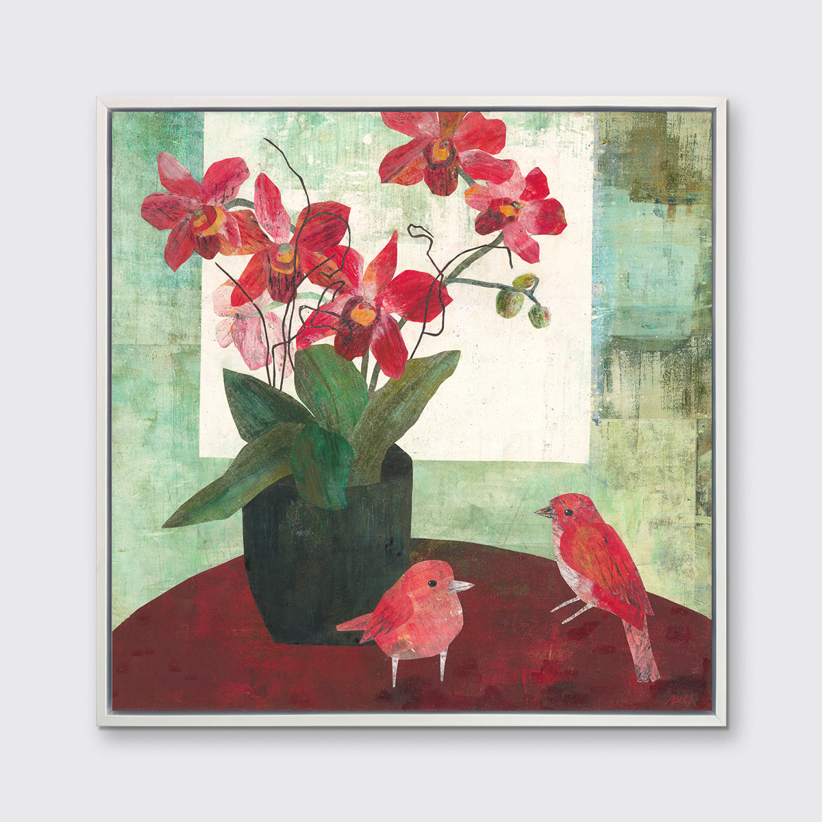 Red Orchid - Open Edition Canvas Print
