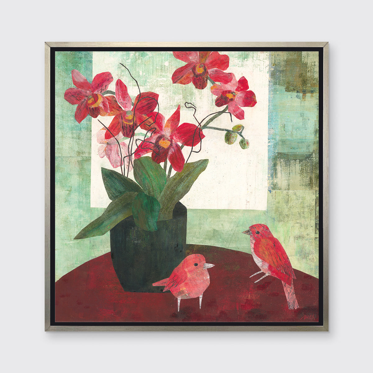 Red Orchid - Open Edition Canvas Print