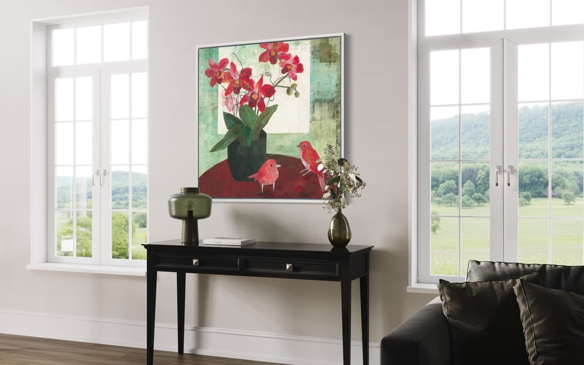 Red Orchid - Open Edition Canvas Print