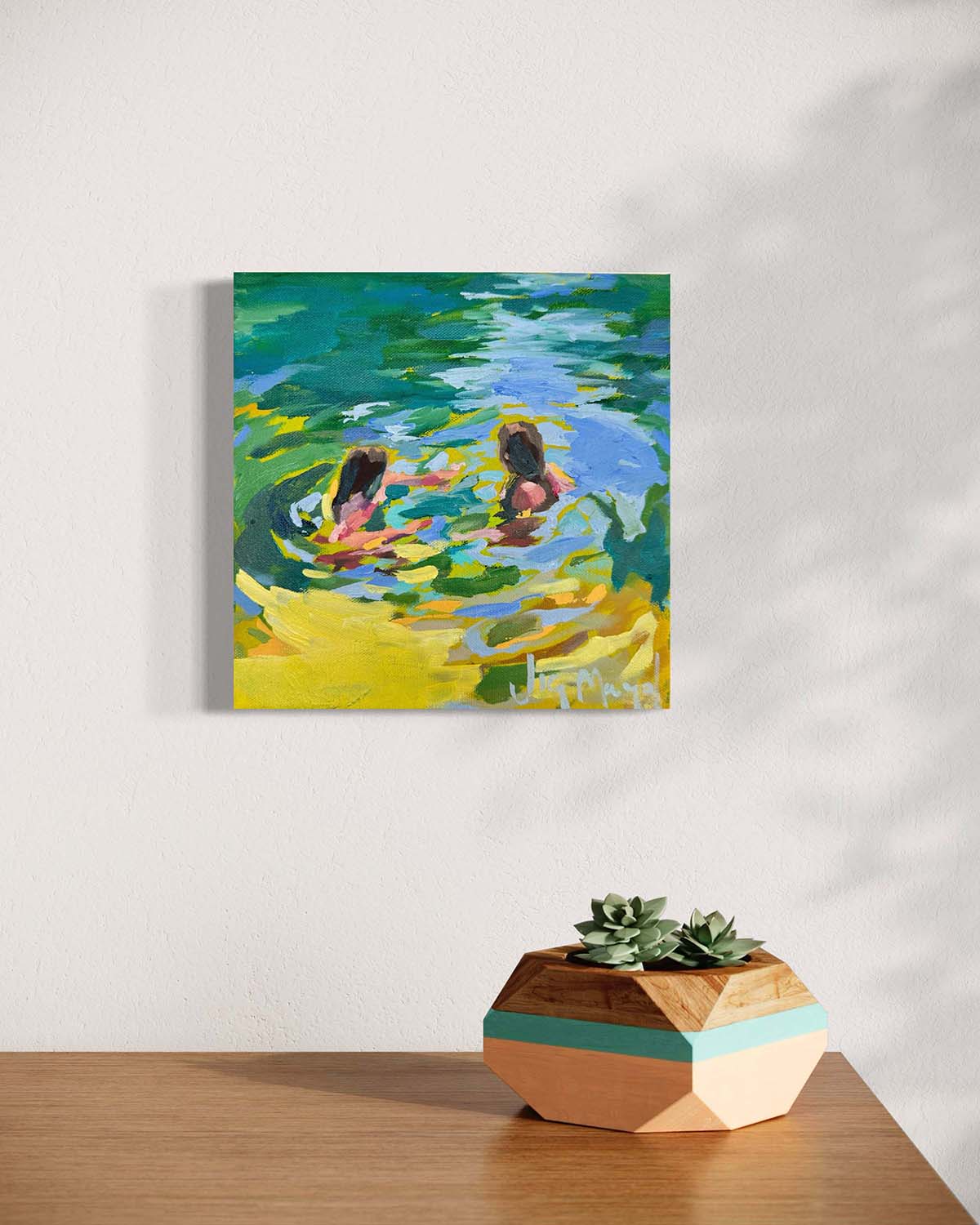 Reflections in the Water - Original Painting *