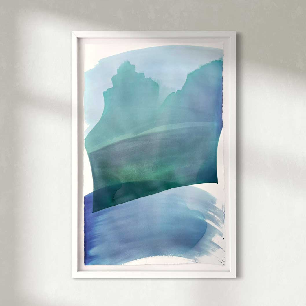 Rip Tide I - Original Watercolor Painting *