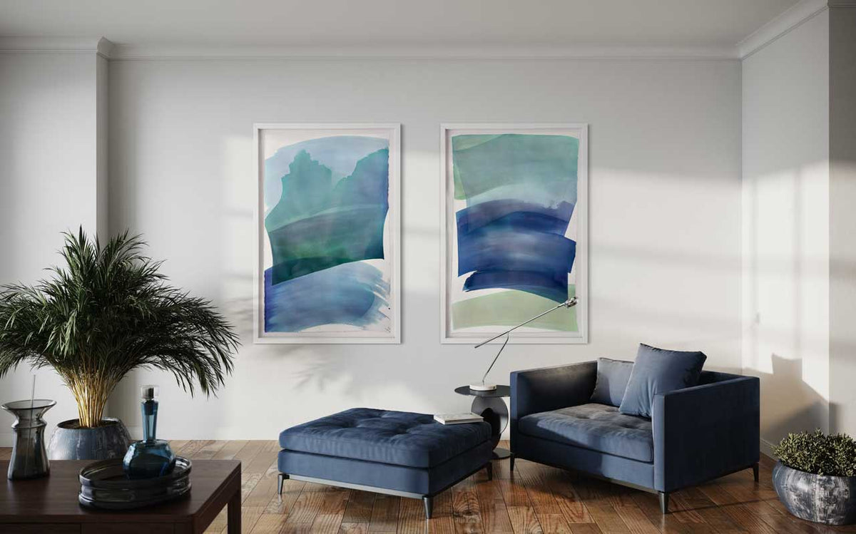 Rip Tide II - Original Watercolor Painting *