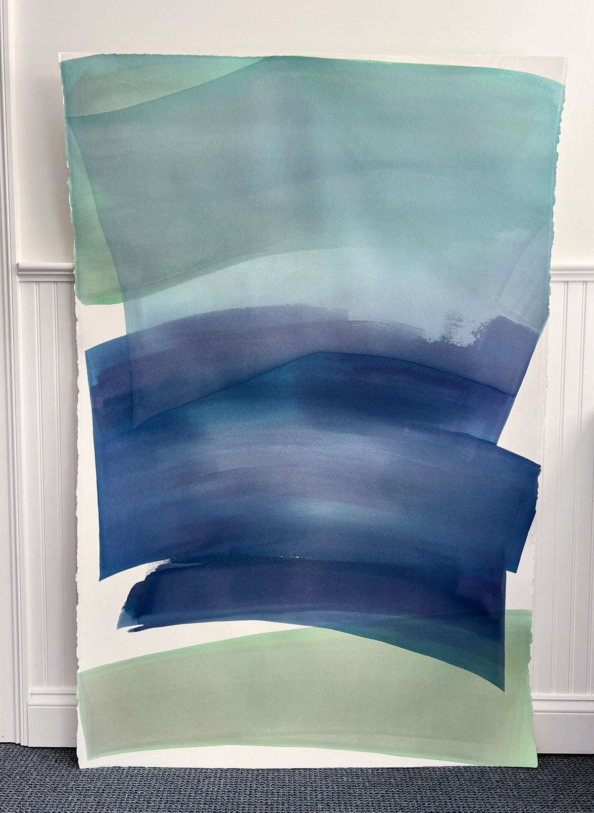 Rip Tide II - Original Watercolor Painting *