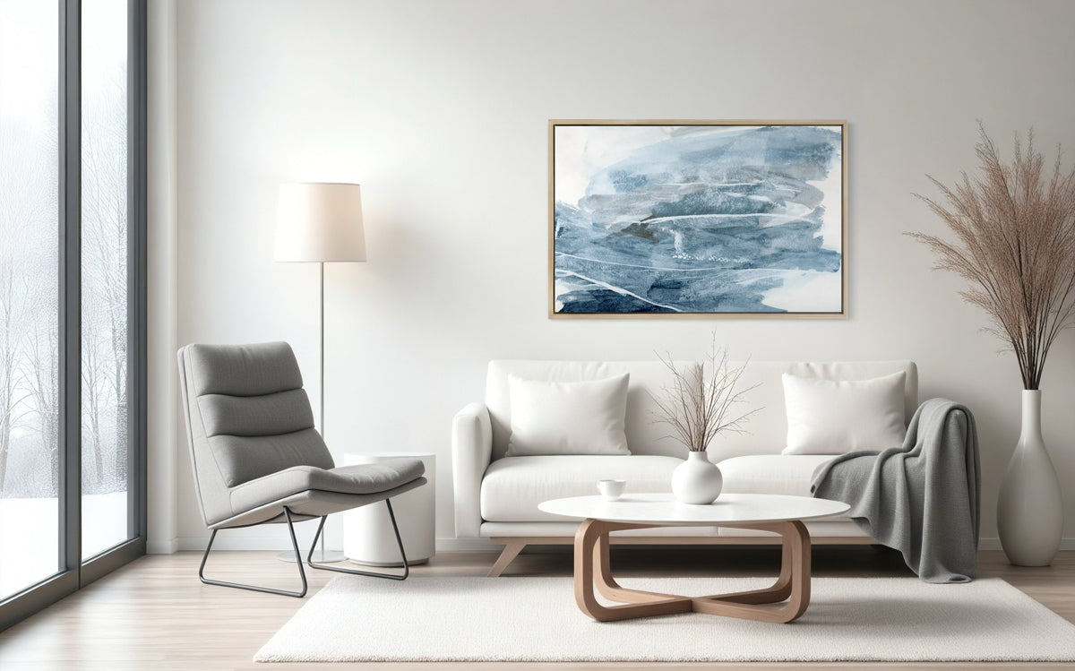 Snow Clouds - Open Edition Canvas Print