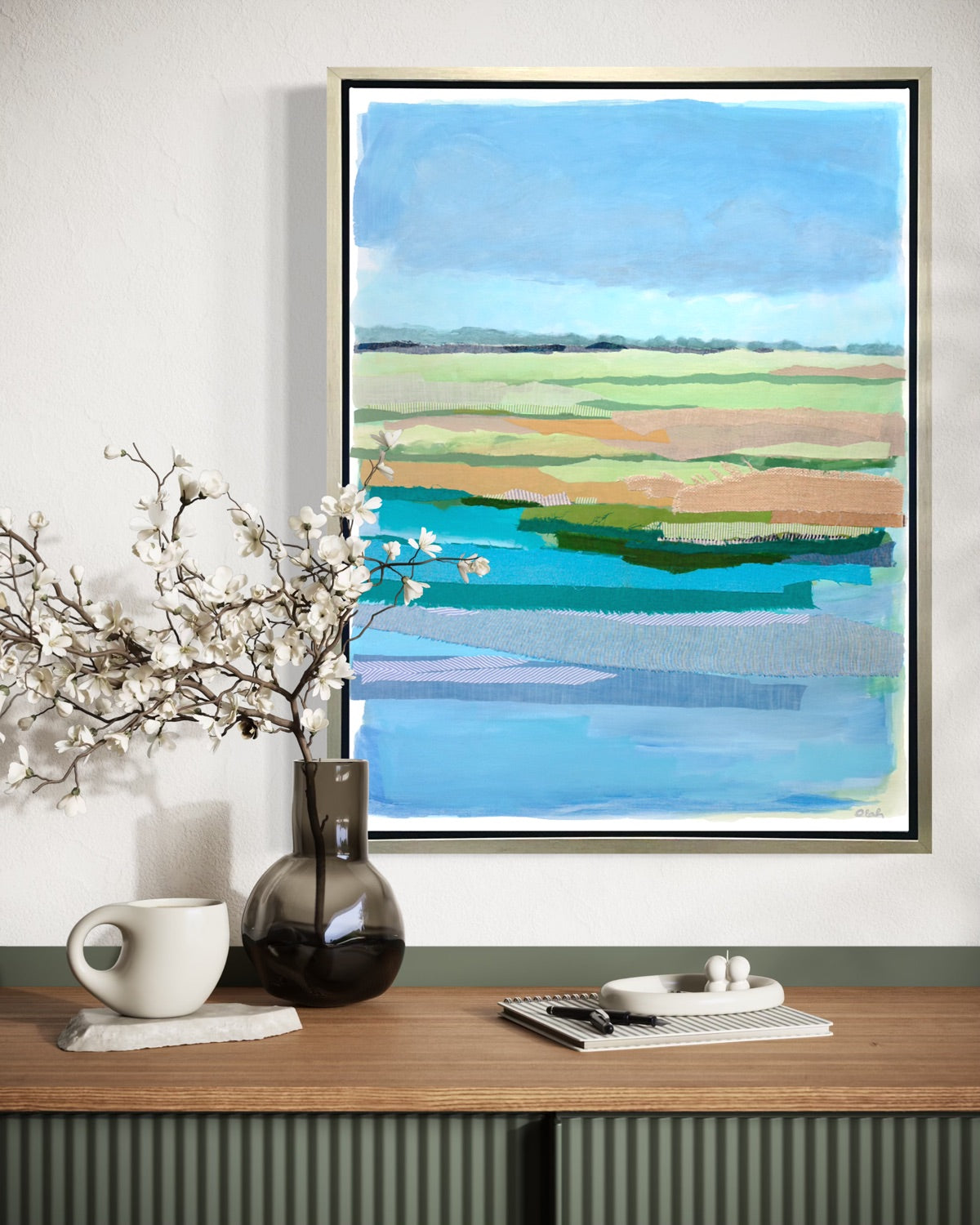 Saltmarsh Moment - Open Edition Canvas Print