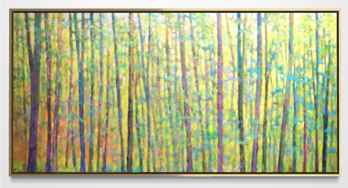 Yellows Moving Through - Original Painting