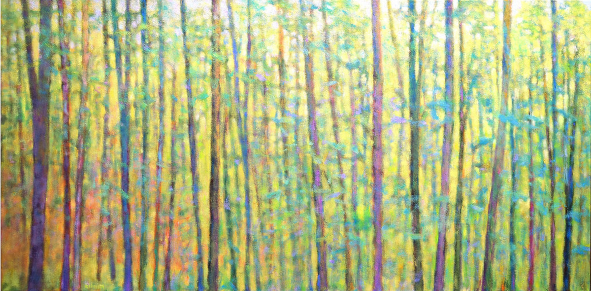 Yellows Moving Through - Original Painting