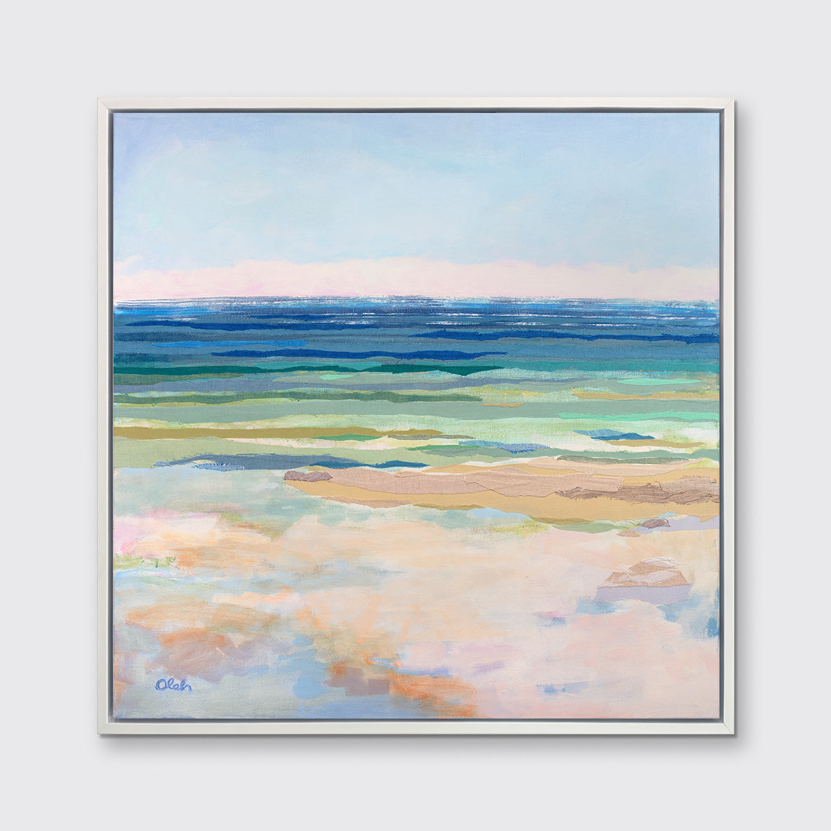 Seaglass Sea 2 - Open Edition Canvas Print
