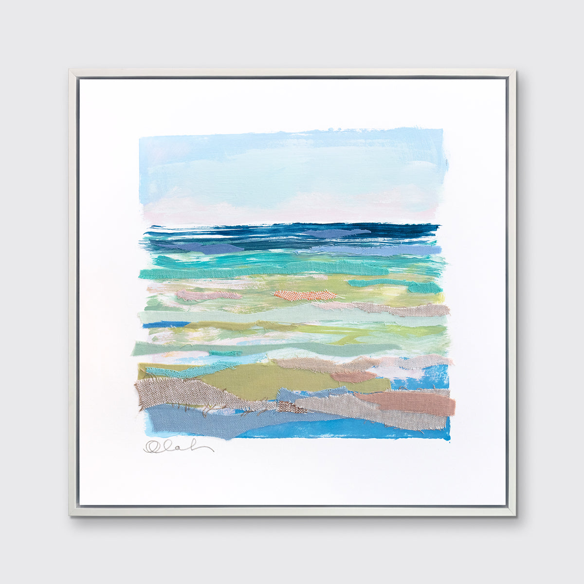 Seaglass Sea 3 - Open Edition Canvas Print