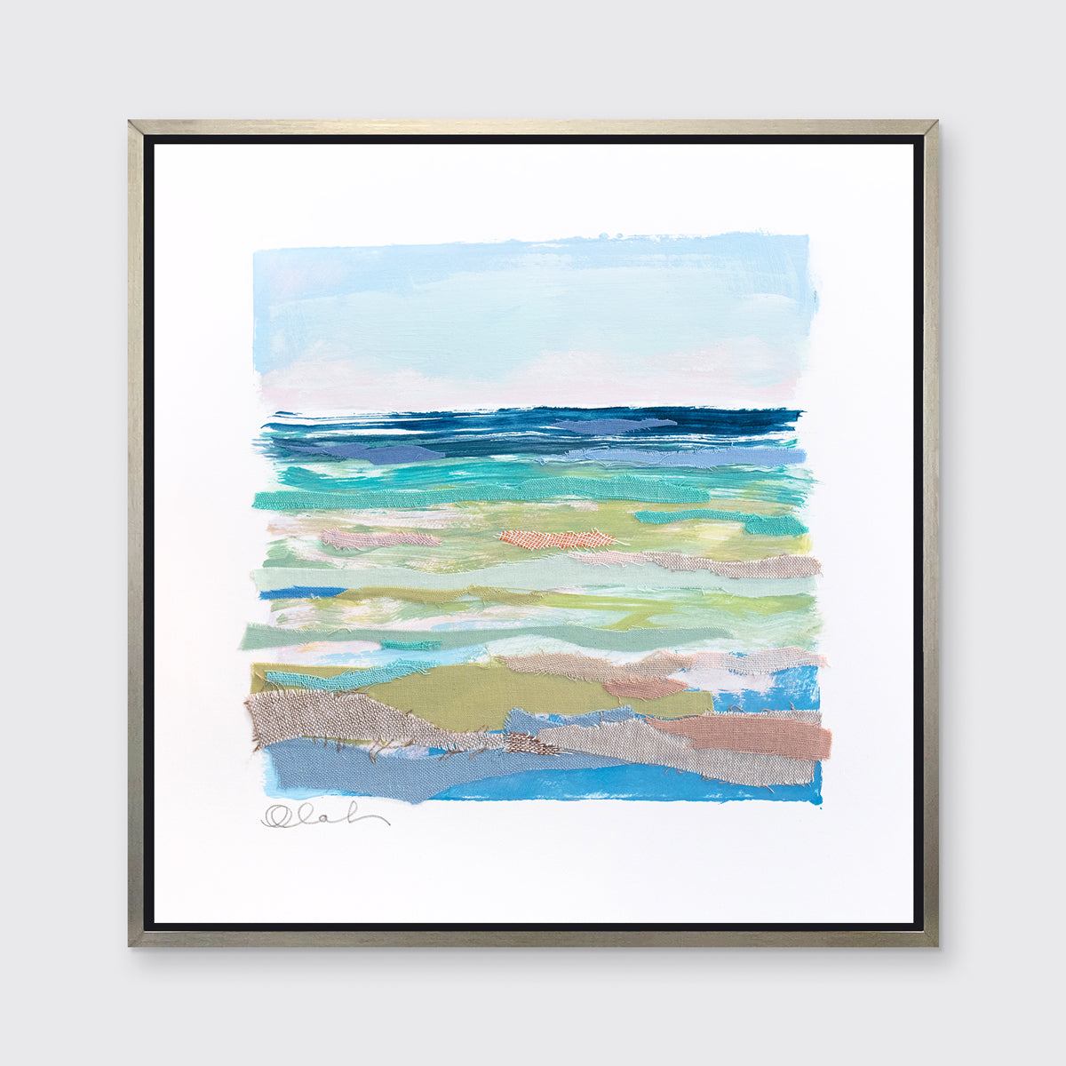 Seaglass Sea 3 - Open Edition Canvas Print