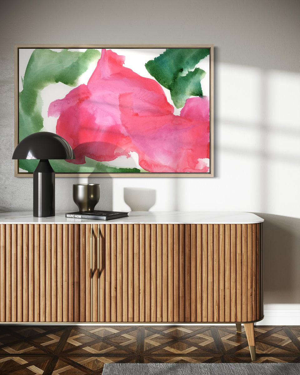 Dancing Roses - Open Edition Canvas Print