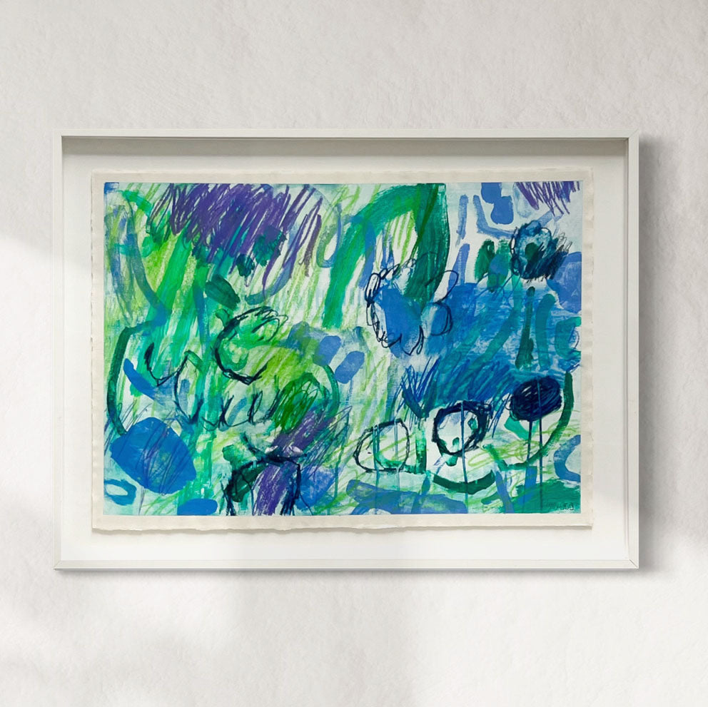 Shallow Pond - Original Painting *